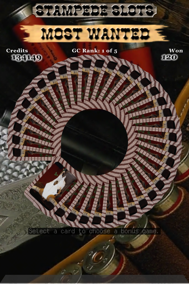 Screenshot Stampede Slots: Most Wanted w/iAd Screenshot Stampede Slots: Most Wanted w/iAd